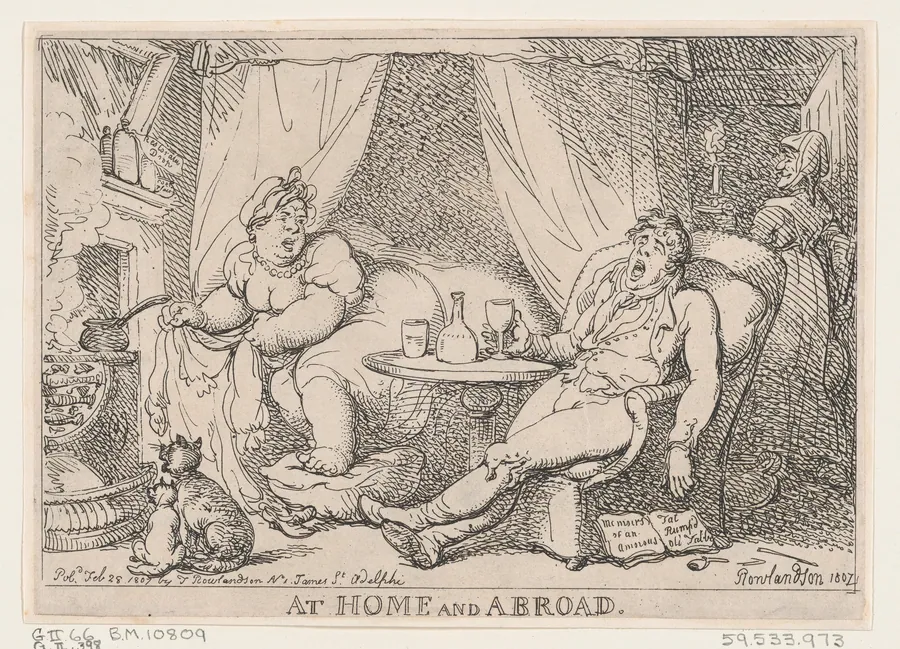 At Home and Abroad by Rudolph Ackermann, London
