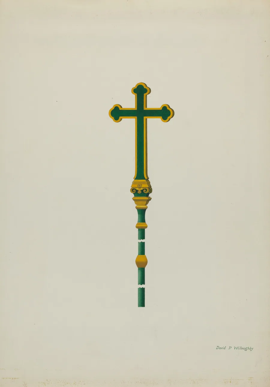 Processional Cross by David P Willoughby