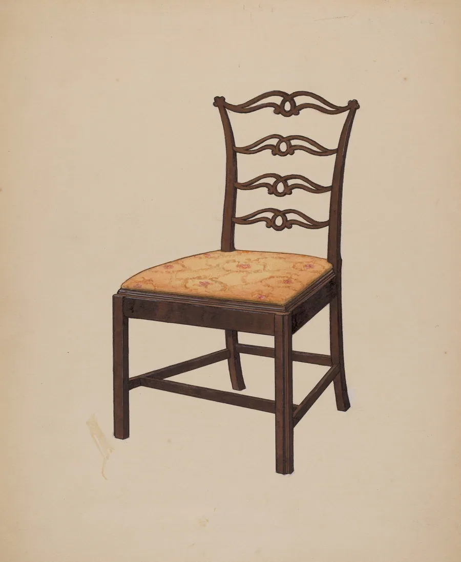 Chippendale Chair by Edward A. Darby