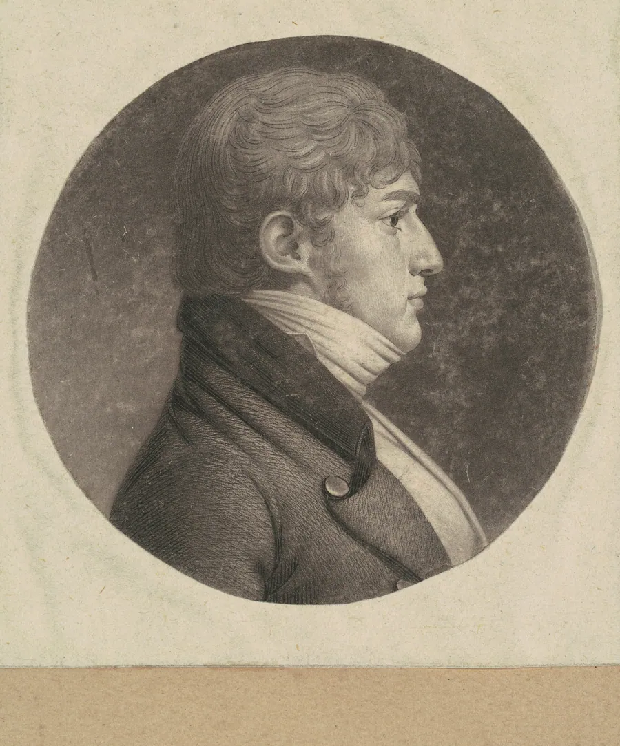 James Latimer Cuthbert by Charles B. J. Févret de Saint-Mémin