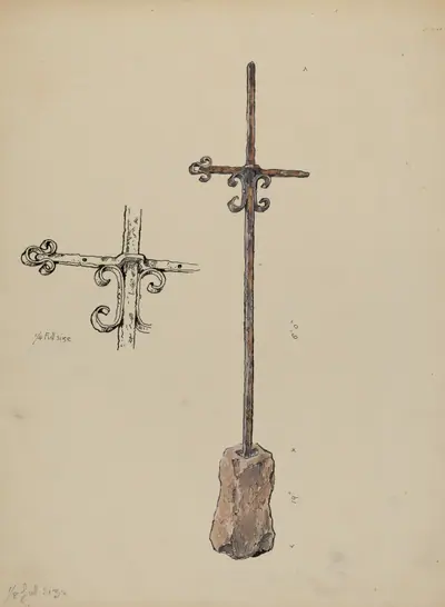 Portion of Original Weather Vane