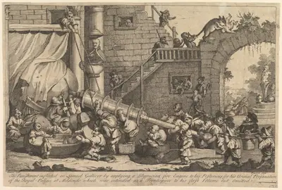 The Punishment Inflicted on Lemuel Gulliver