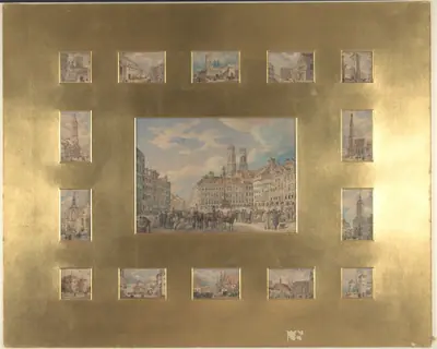 Fifteen Architectural Subjects: Views of Munich
