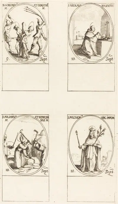 Sts. Gorgonius & Dorothy; St. Nicholas of Tolentino; St. Polianus & Nemesian; St. Pulcheria