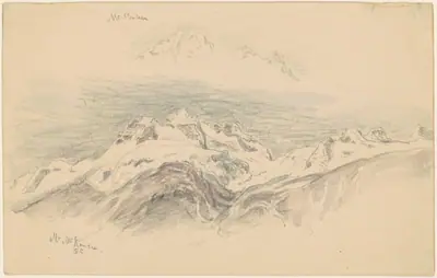 Mt. Baker and Mt. McKensie [recto]
