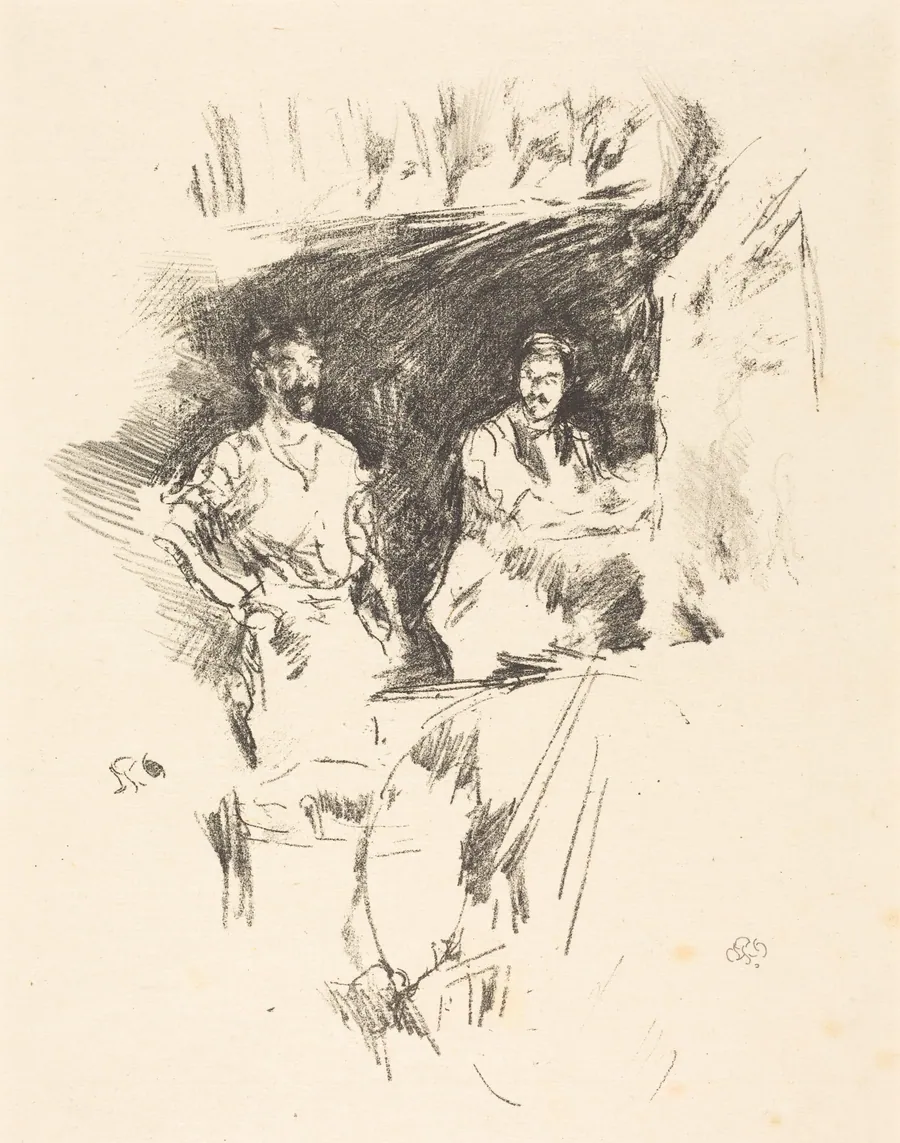 The Brothers by James McNeill Whistler