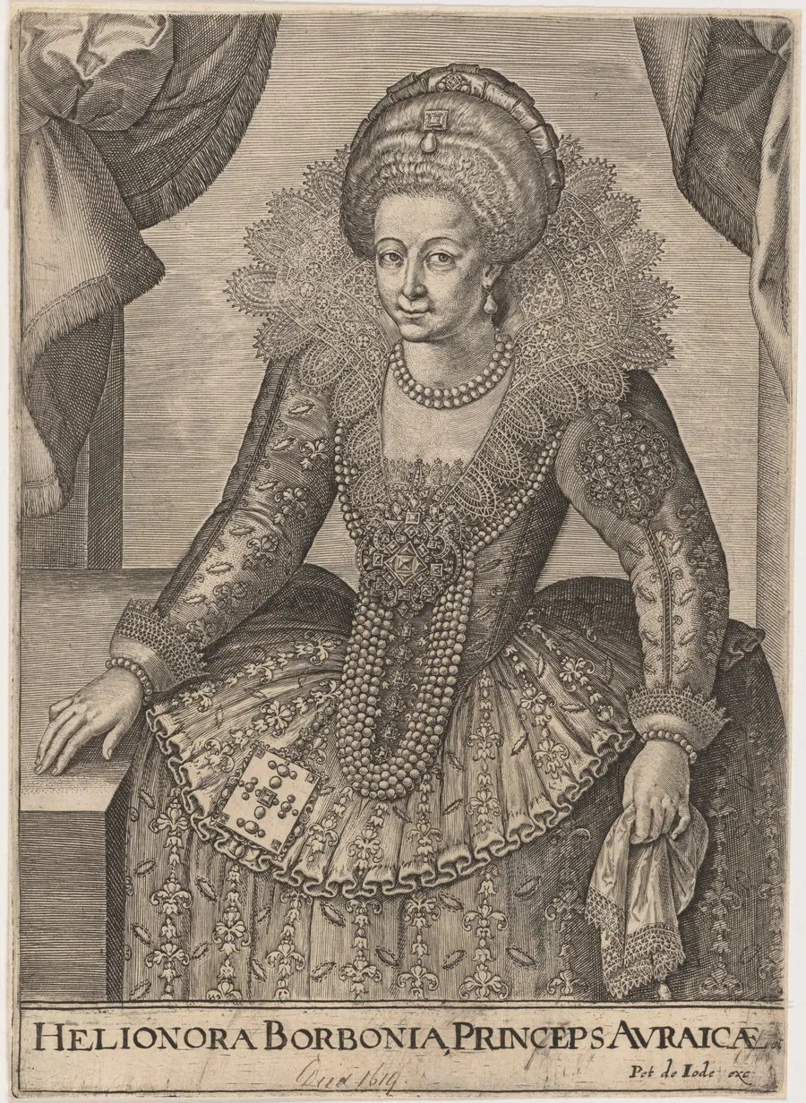 Eleanora, Princess of Orange by Johan Wierix