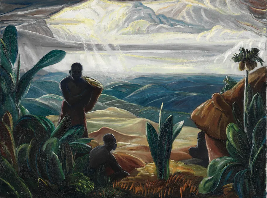 My First View of the Congo Forest by Paul B. Travis