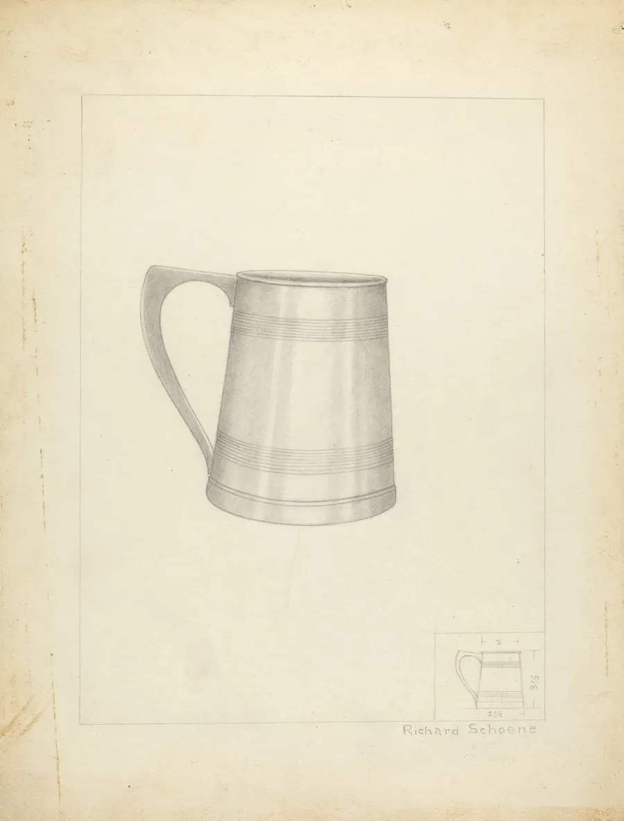 Silver Mug by Richard Schoene