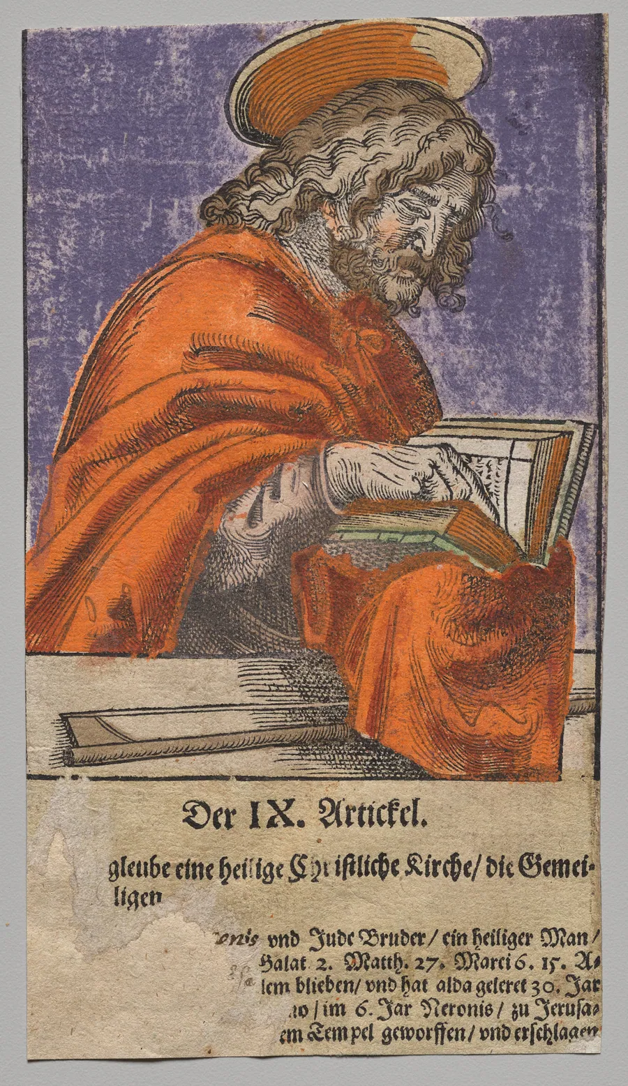 James the Less from Christ, the Apostles, and Saint Paul by Lucas Cranach the Elder, After