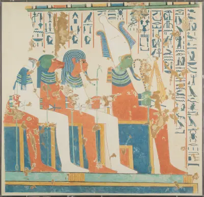 Osiris and the Four Sons of Horus