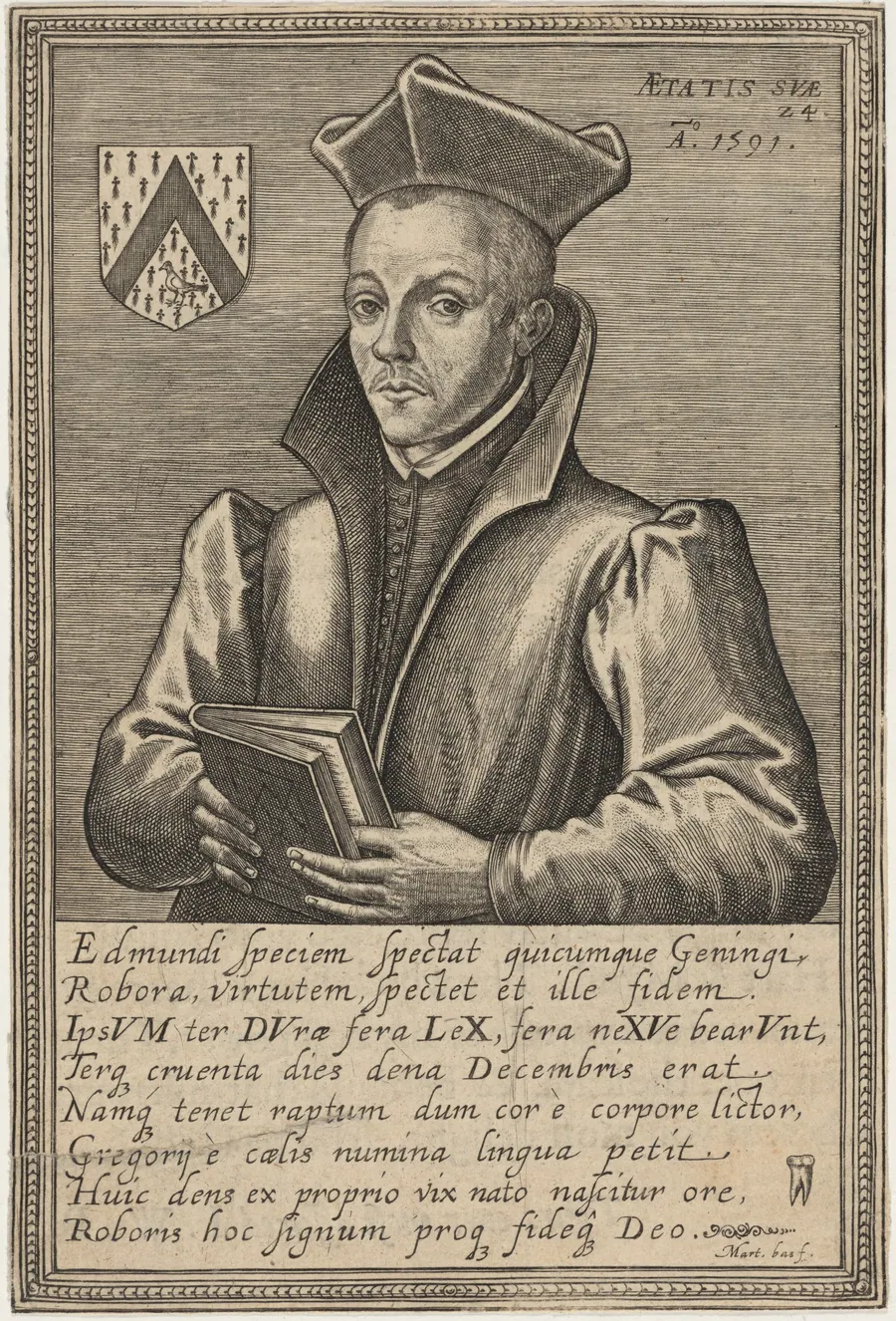 Edmund Geninges, Catholic Priest by Martin Baes