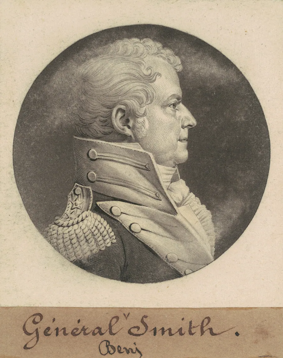Benjamin Smith by Charles B. J. Févret de Saint-Mémin