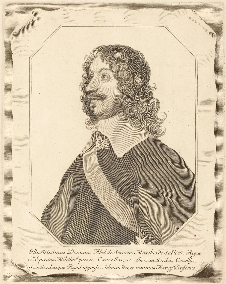 Abel Servien by Claude Mellan