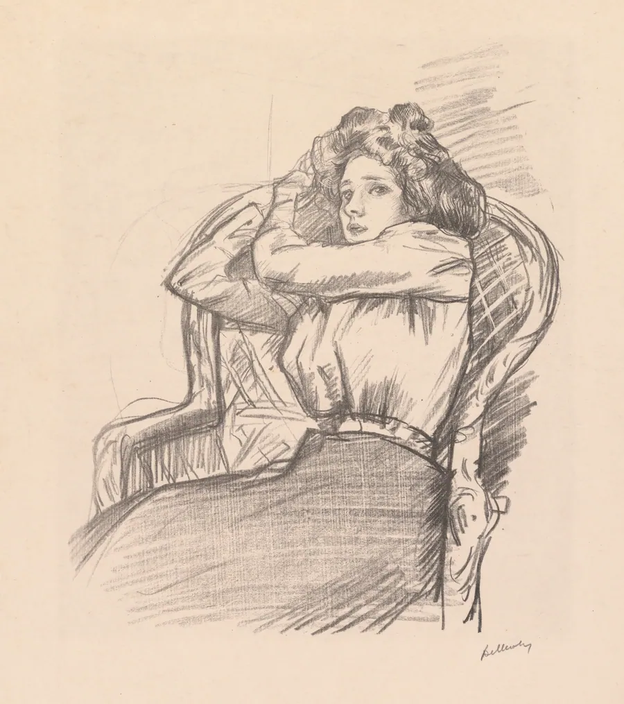 Untitled ("Babette") by Albert de Belleroche