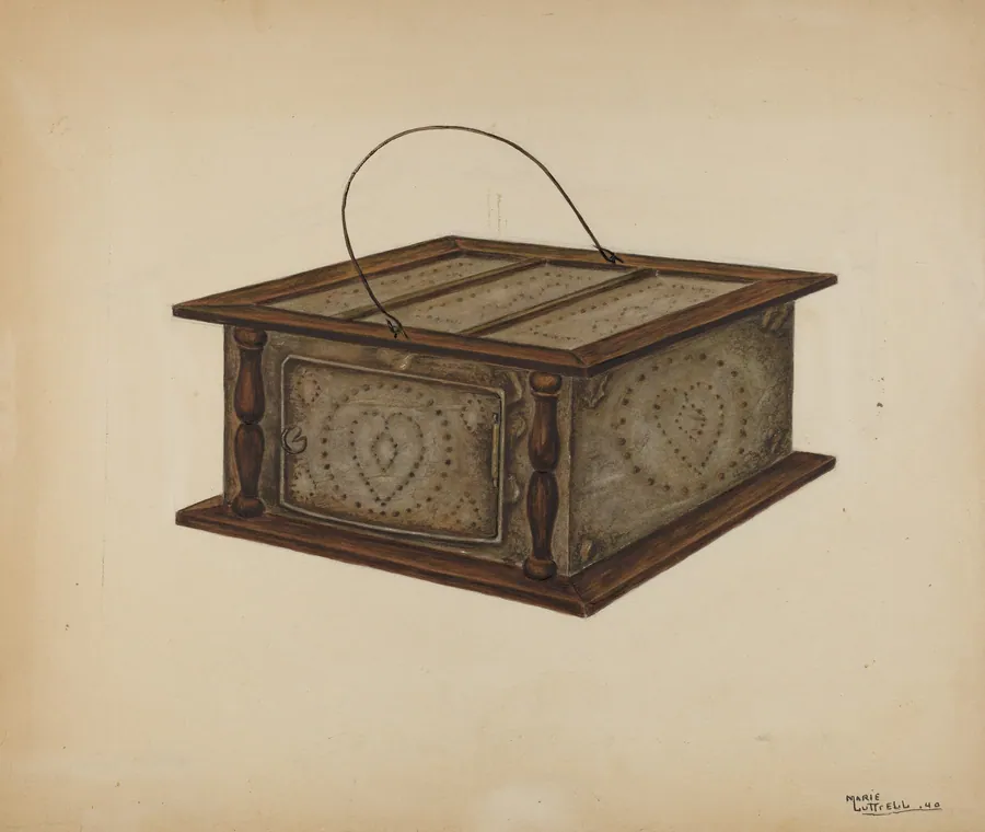 Foot Warmer by Marie Lutrell