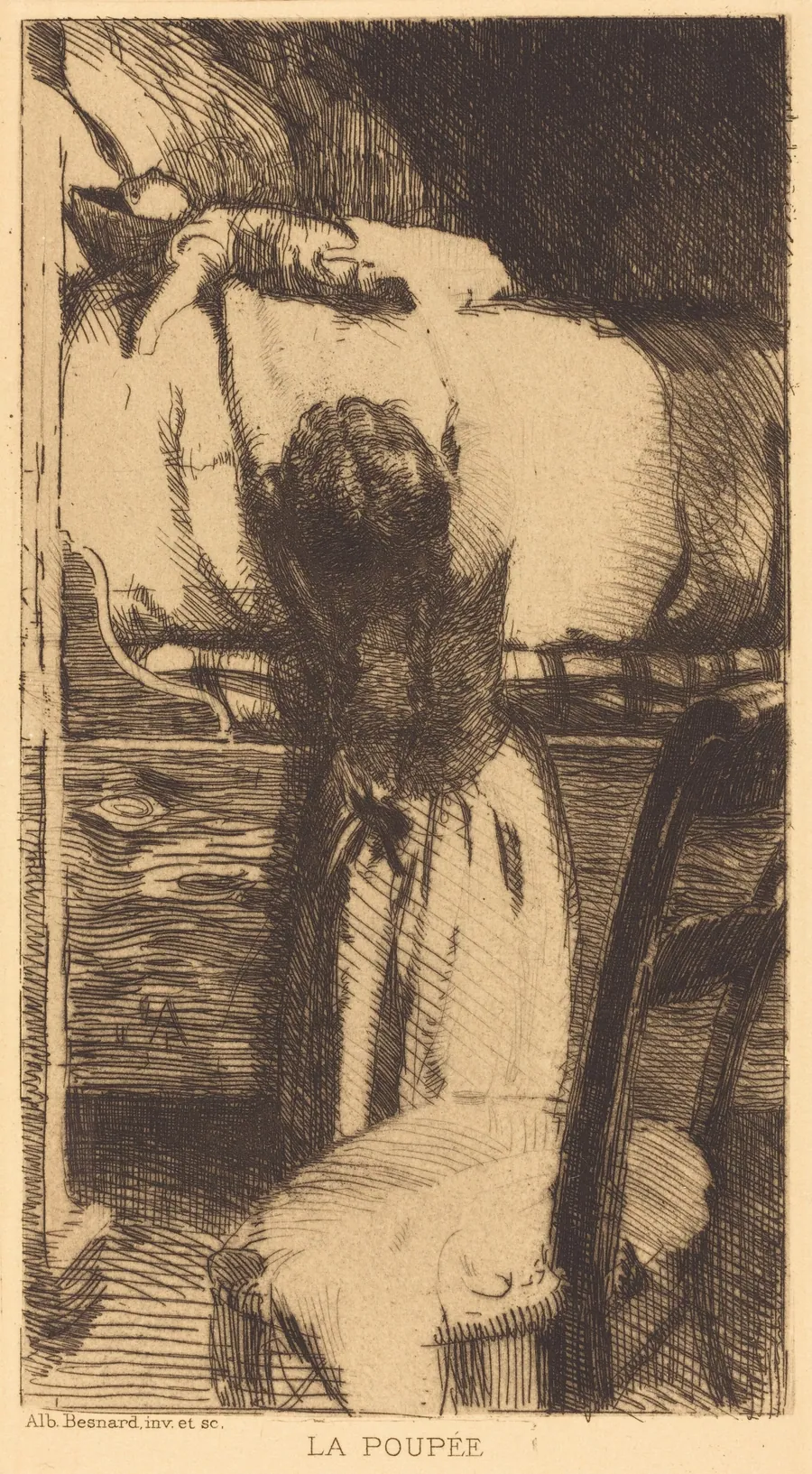 The Doll (La Poupée) by Albert Besnard