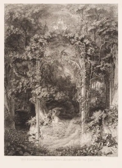 Das Waldfräulein (The Lady of the Forest)