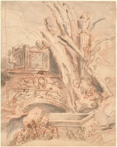 Grottesco with the Tomb of Nero