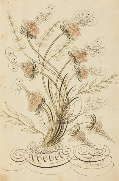 Calligraphic Flowers