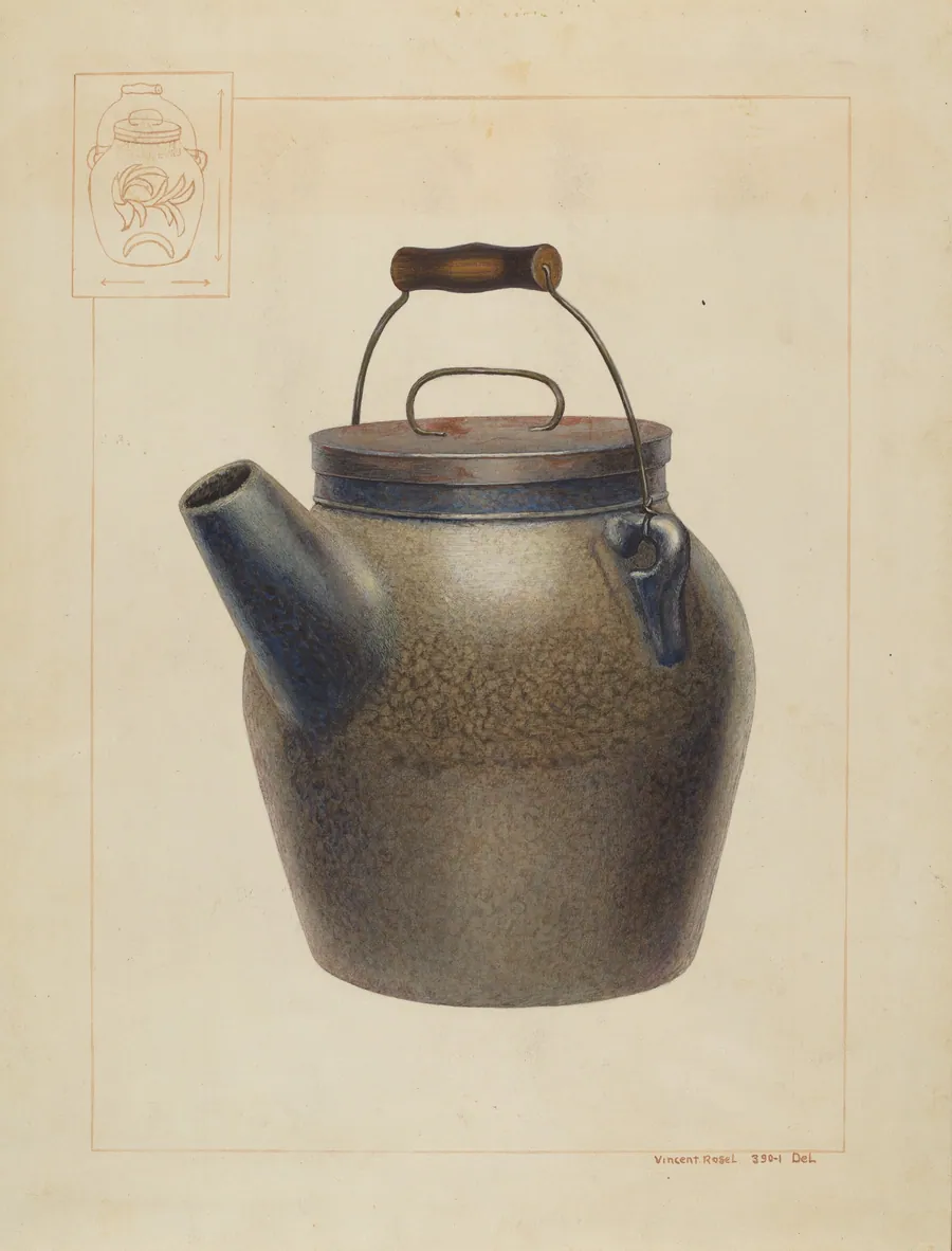 Water Crock by Vincent P. Rosel