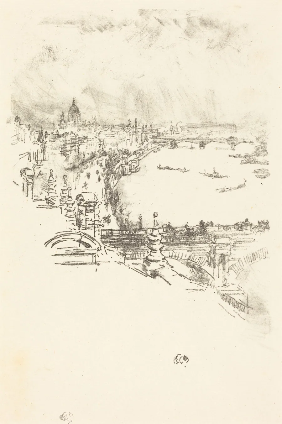 Little London by James McNeill Whistler