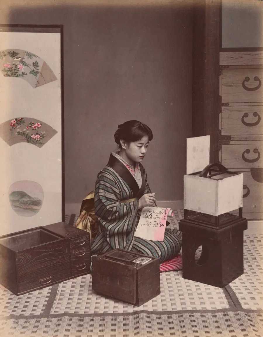 Writing Letter by British 19th Century