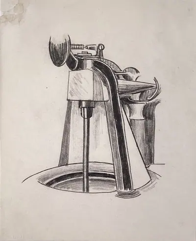 Study for "The Well"