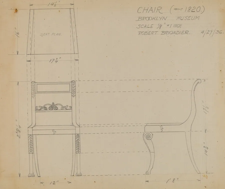 Side Chair by Robert Brigadier