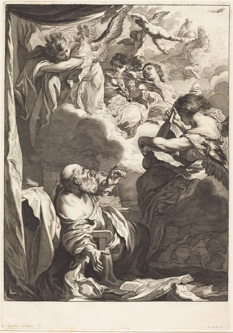 The Ecstasy of Saint Paul by Jeremias Falck