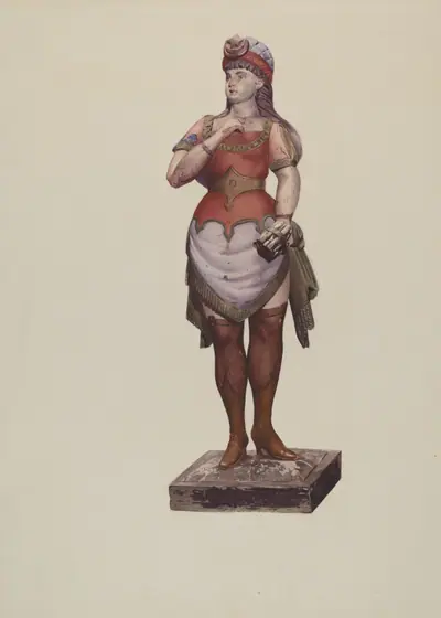 Cigar Store Figure