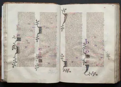 The Gotha Missal: Fol. 41r, Text