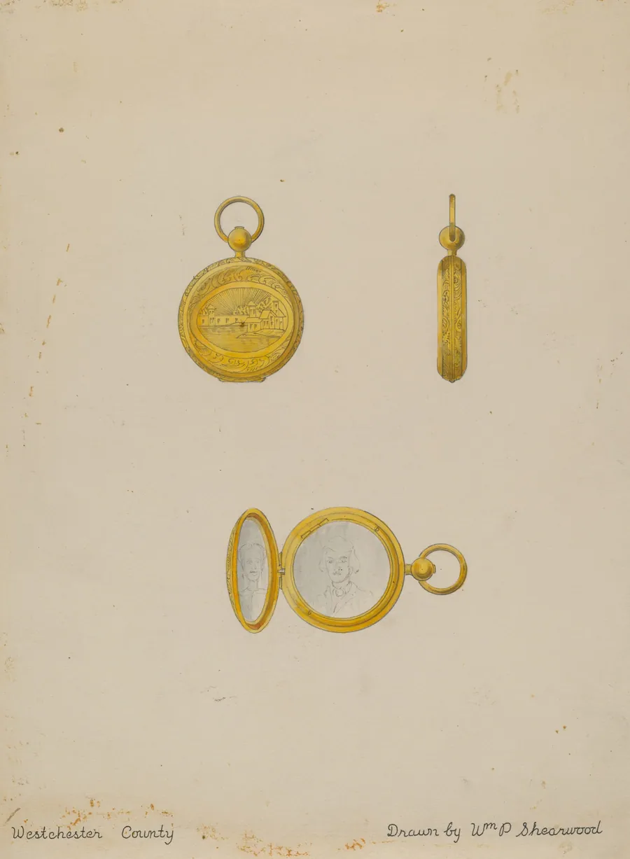 Watch Chain Locket by William P. Shearwood