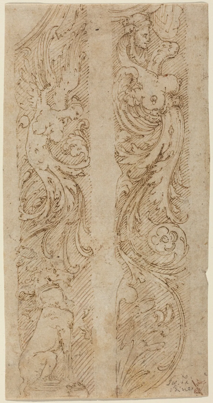 Grotesque Decorations for Wall Panels by Giovanni da Udine
