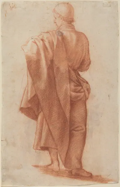 Standing Draped Man [recto]