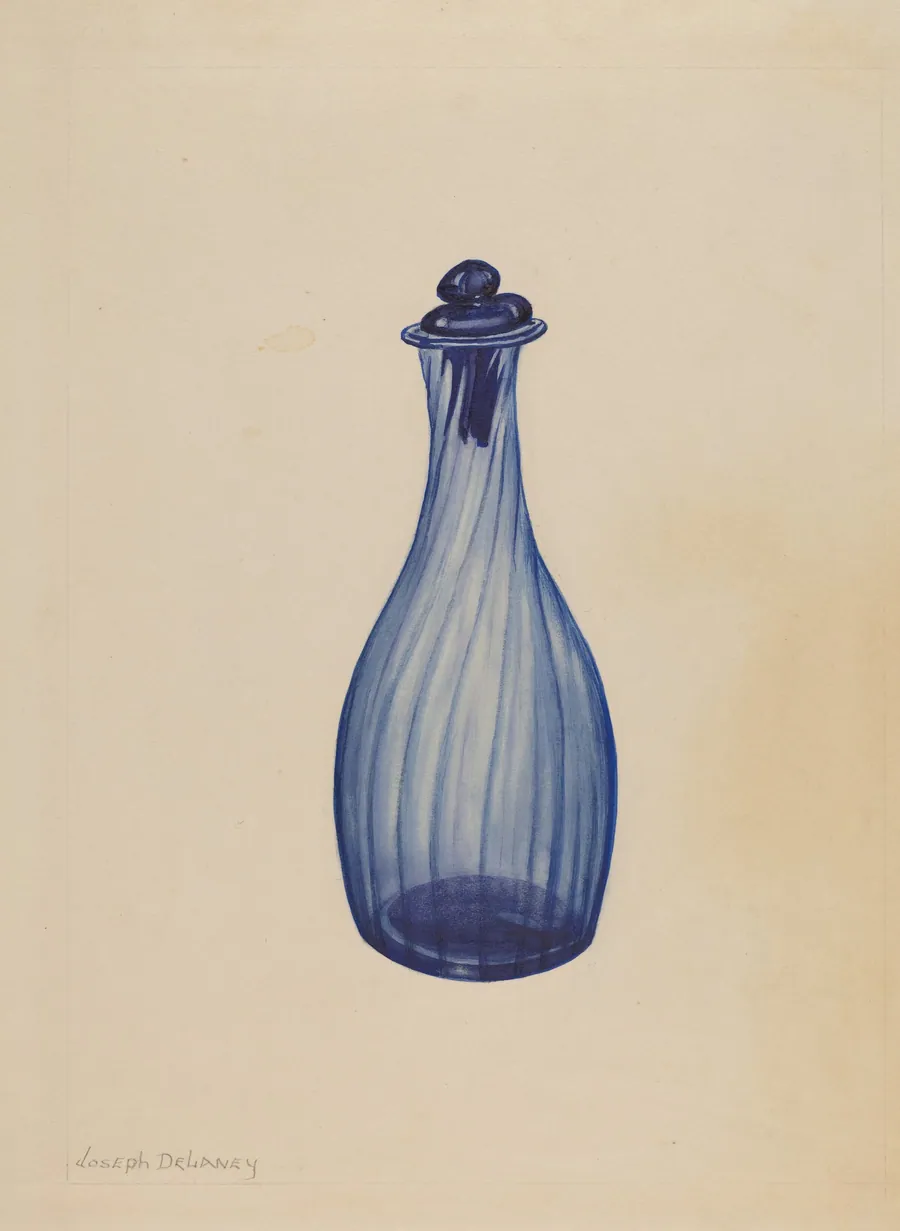 Bottle for Toilet Water by Joseph Delaney