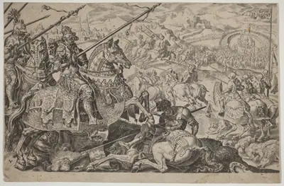 Suleiman the Magnificent Forced to Raise the Siege of Vienna