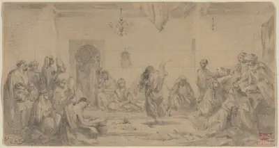 Interior with Dancer