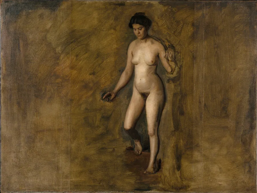 William Rush's Model by Thomas Eakins, born Philadelphia, PA 1844-died Philadelphia, PA 1916