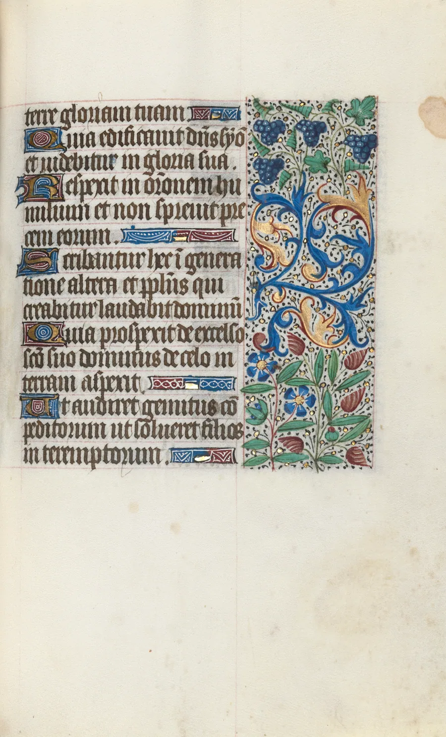 Book of Hours (Use of Rouen): fol. 89r by Master of the Geneva Latini