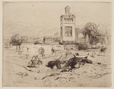 Ruins of a Mosque, Tlemciem, Algeria