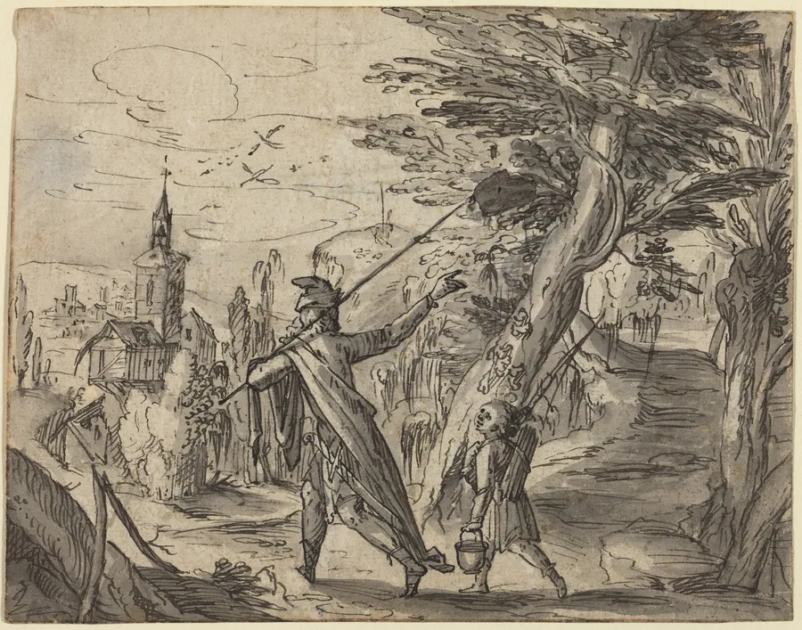 Abraham and Isaac by Hermann Weyer