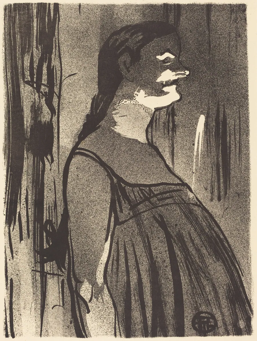 Madame Abdala by Henri de Toulouse-Lautrec