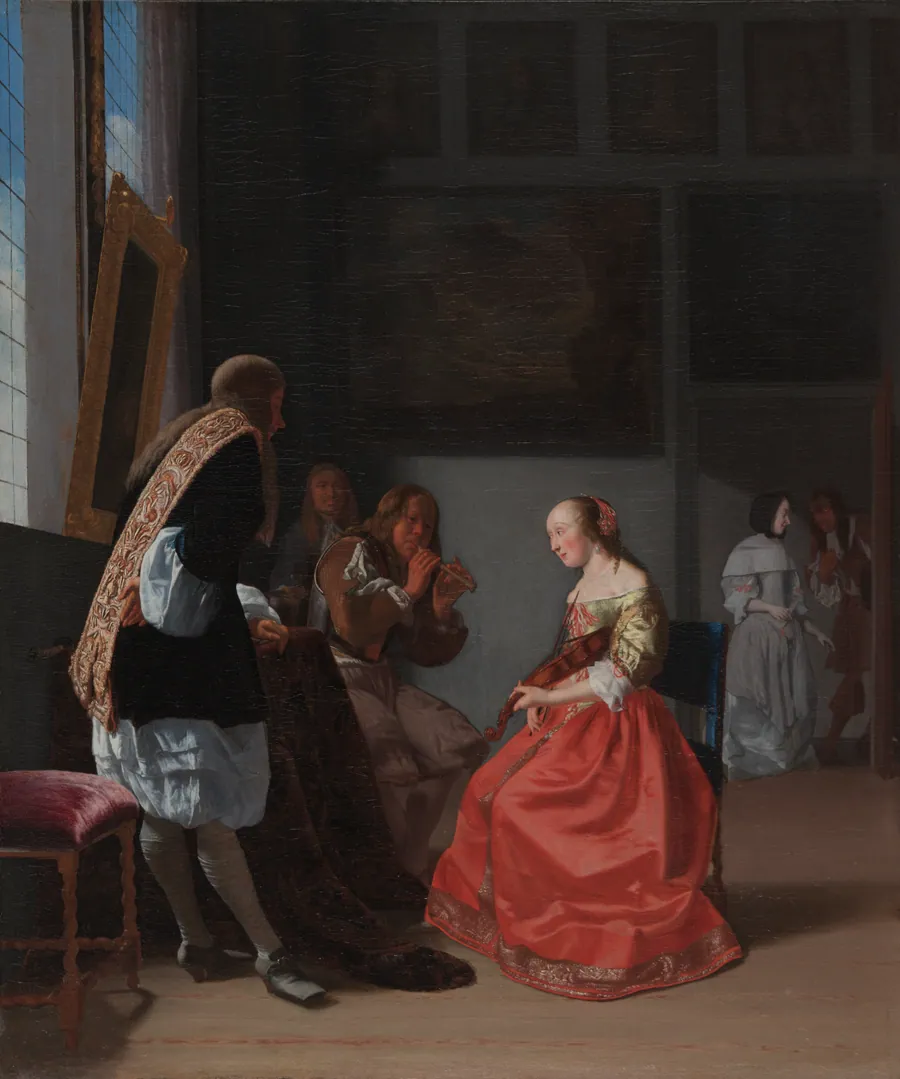 A Musical Company by Jacob Ochtervelt