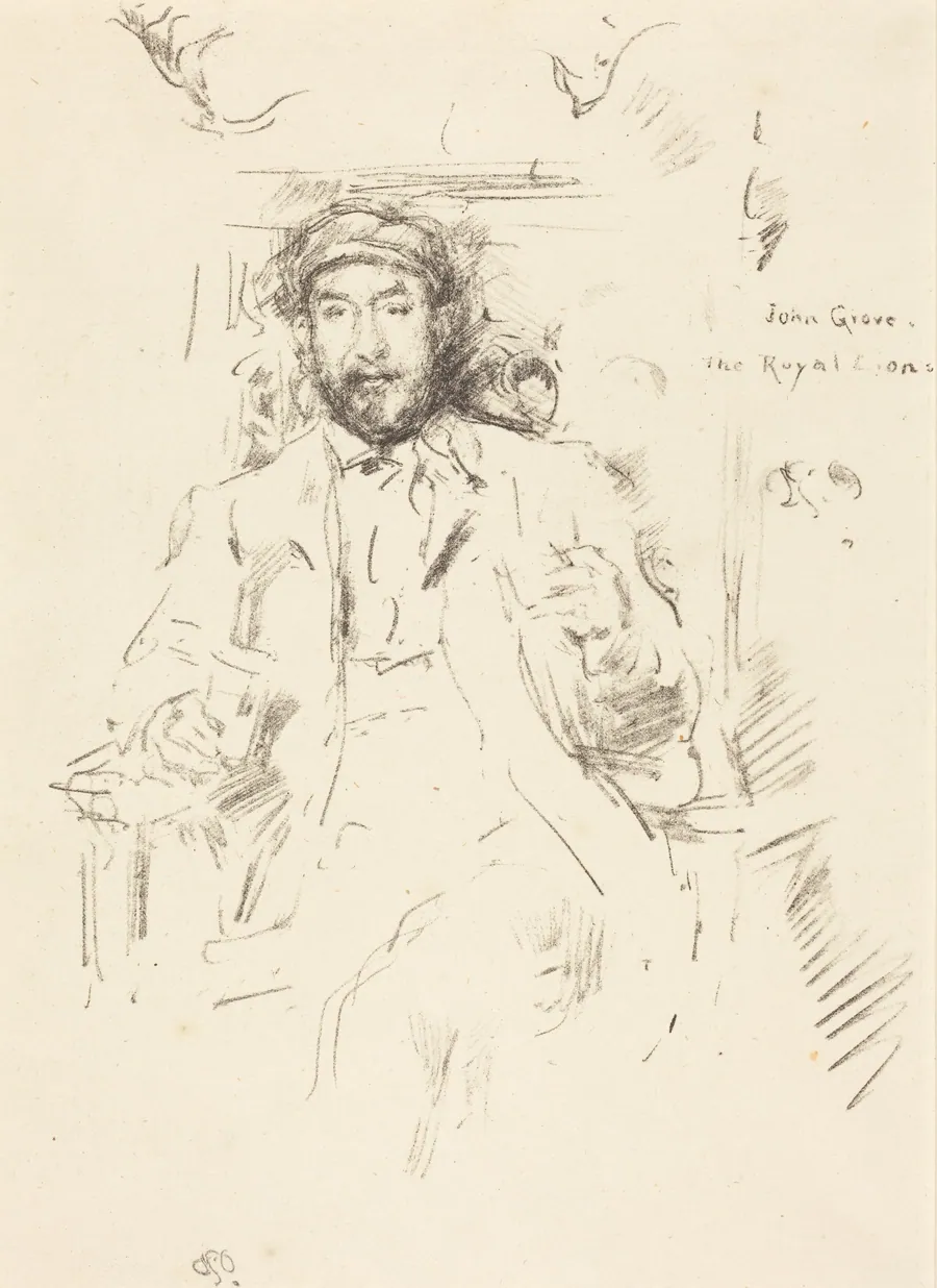 John Grove by James McNeill Whistler