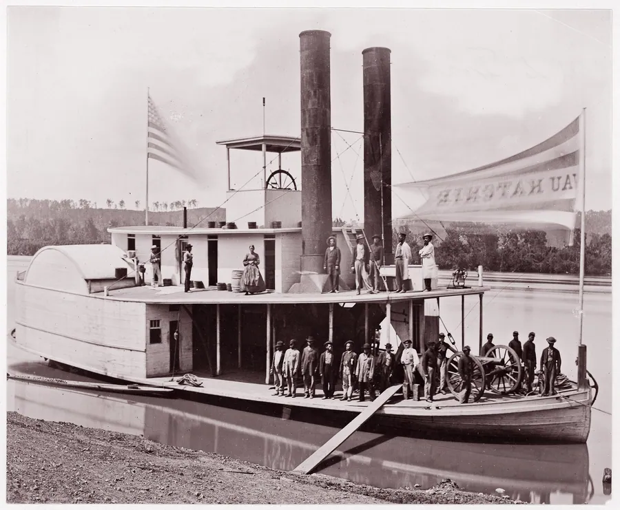 U.S. Transport "Wau Katchie" by Mathew B. Brady
