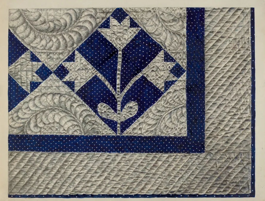 Cotton Quilt by Katherine Hastings