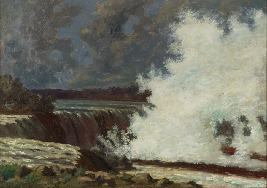 Waterfalls by Louis Eilshemius, American, b. Arlington, New Jersey, 1864–1941