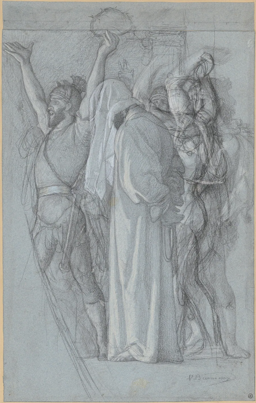 The Mocking of Christ by Victor-François-Eloi Biennourry