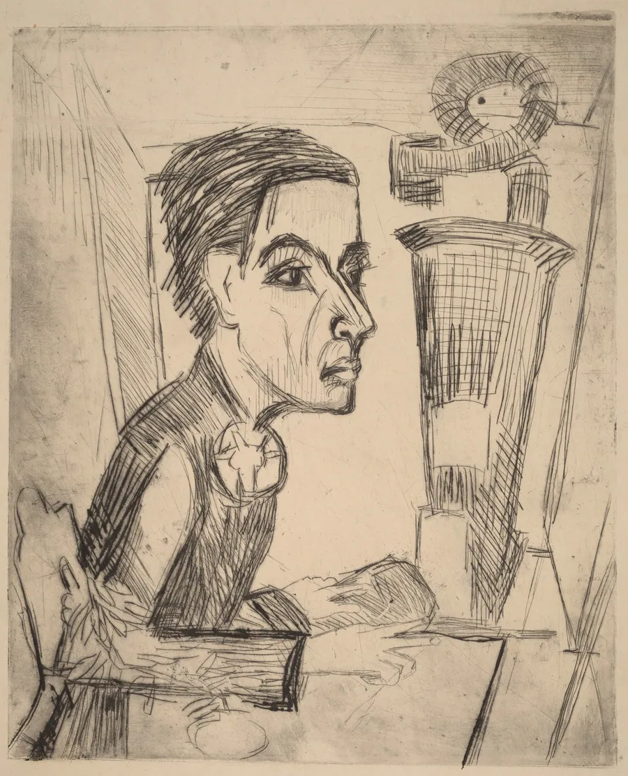 The Painter by Ernst Ludwig Kirchner